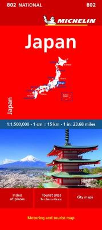 Japan - National Map 802 by Michelin - 9782067259683