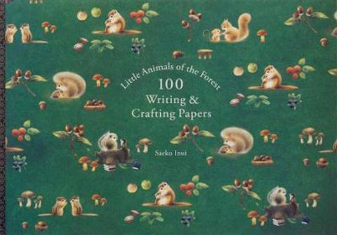 Little Animals of the Forest 100 Writing & Crafting Papers from Saeko Inui - Harry Hartog gift idea