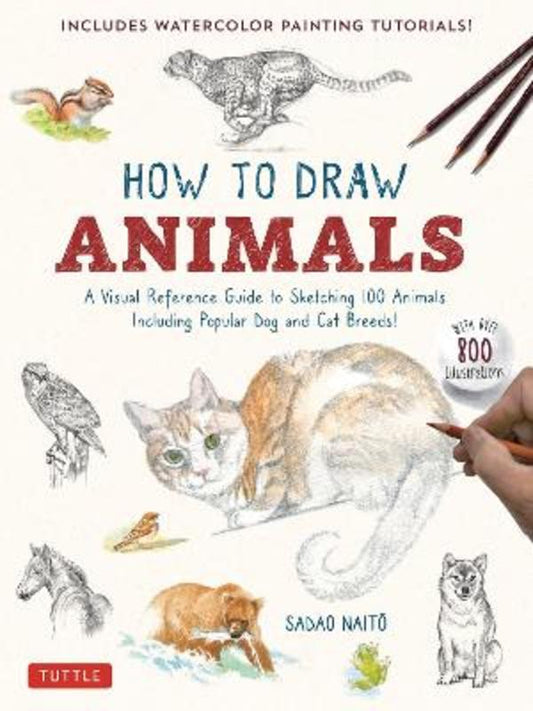 How to Draw Animals by Sadao Naito - 9784805317358