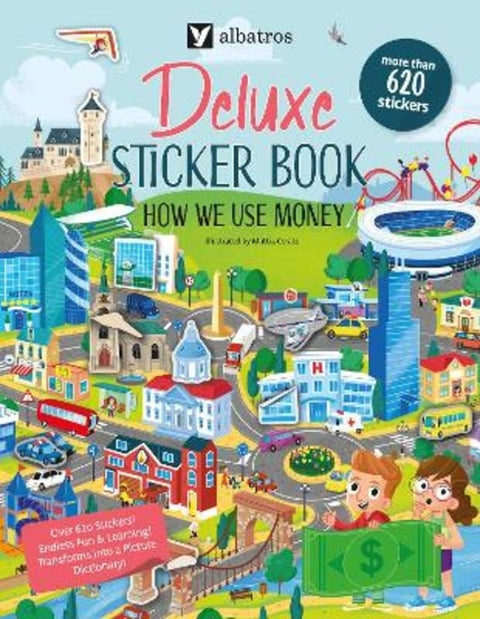 Deluxe Sticker Book: How We Use Money by Joli Hannah - 9788000076140