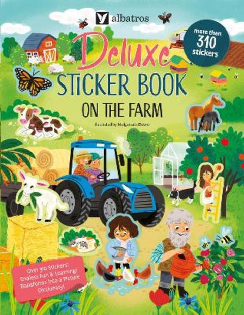 Deluxe Sticker Book: On the Farm by Joli Hannah - 9788000076157