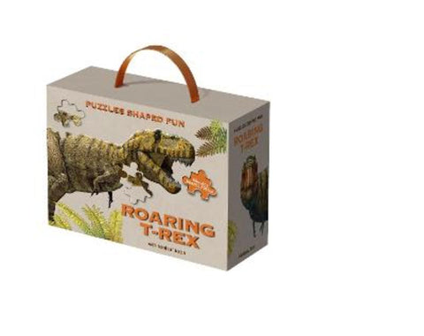 Shaped Puzzle Fun: Roaring T. Rex by Roman Garcia Mora - 9788854422124