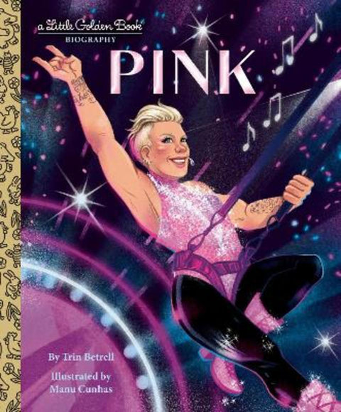 Pink: A Little Golden Book Biography from Trin Betrell - Harry Hartog gift idea
