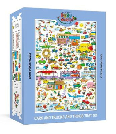 Richard Scarry's Cars and Trucks and Things That Go: 1000-Piece Puzzle by Richard Scarry - 9798217034215