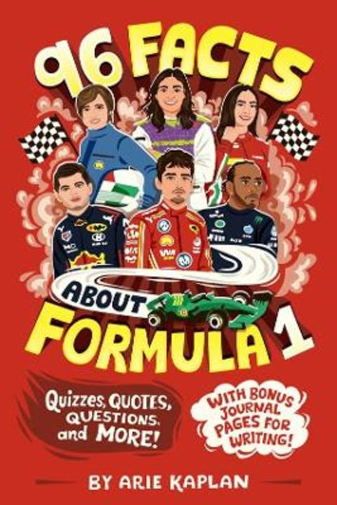 96 Facts About Formula 1 from Arie Kaplan - Harry Hartog gift idea