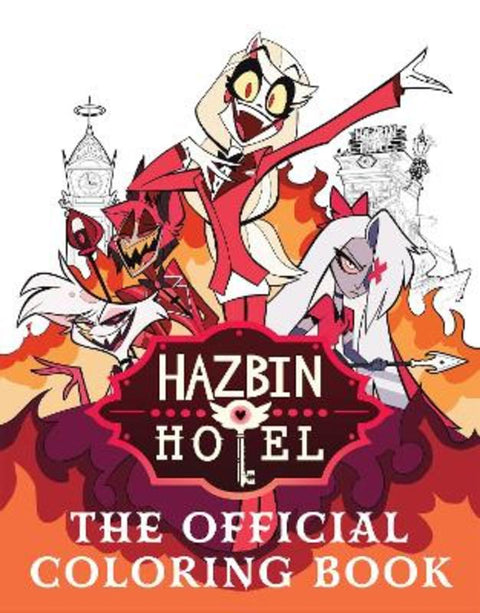 Hazbin Hotel: The Official Coloring Book by Insight Editions - 9798337403410