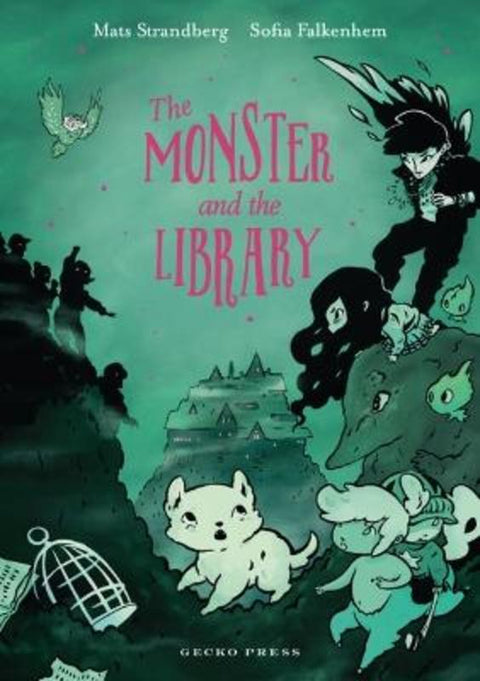 The Monster and the Library by Mats Strandberg - 9798348042547