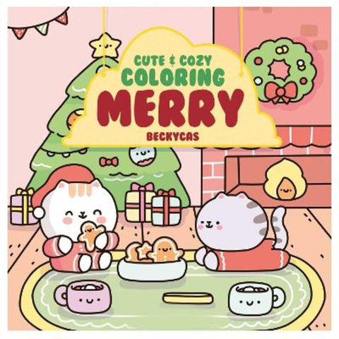 Cute & Cozy Coloring by Becky Cas - 9798881606992