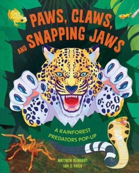 Paws, Claws, and Snapping Jaws Pop-Up Book (Reinhart Pop-Up Studio) from Insight Editions - Harry Hartog gift idea