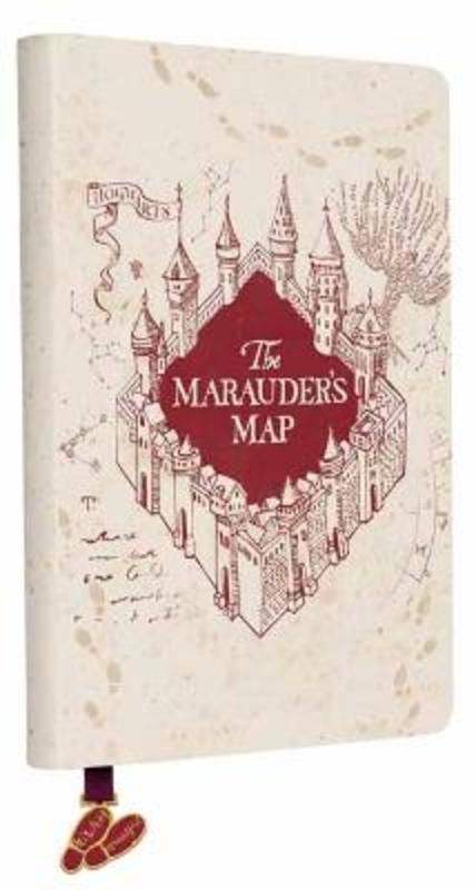 Harry Potter: Marauder's Map Journal with Ribbon Charm by Insight Editions - 9798886630947