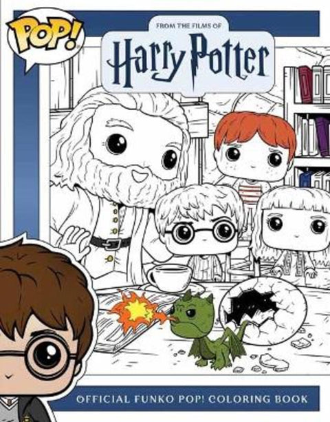 Official Funko Pop Harry Potter Coloring Book by Insight Editions - 9798886634549