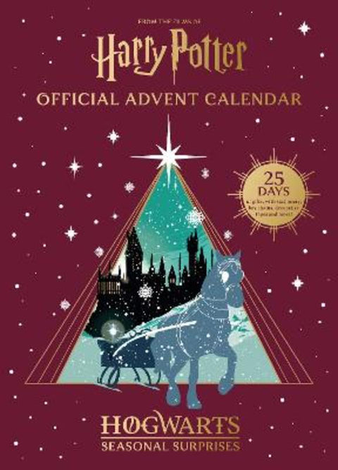 Harry Potter Official Advent Calendar Hogwarts Seasonal Surprises by Insight Editions - 9798886636789