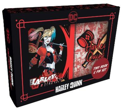 DC Comics: Harley Quinn Tiny Book and Pin Set by Insight Editions - 9798886639223