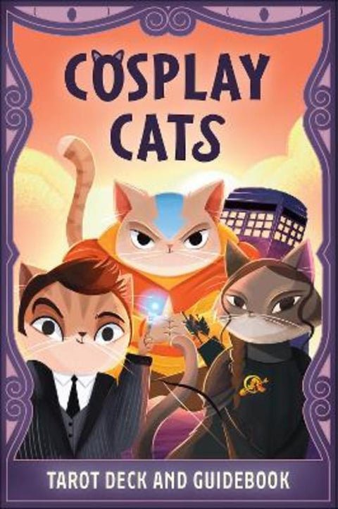 Cosplay Cats Tarot Deck and Guidebook by Amy Chase - 9798886639544