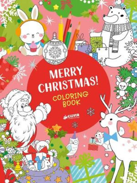 Merry Christmas! Coloring Book by Clever Publishing - 9798888670866