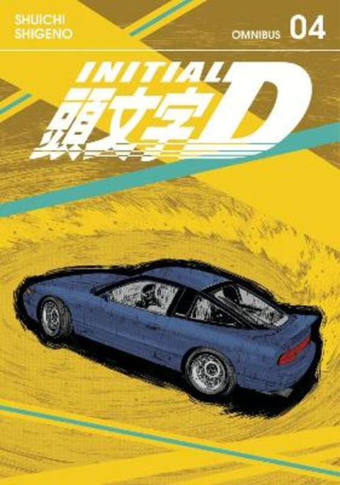 Initial D Omnibus 4 (Vol. 7-8) by Shuichi Shigeno - 9798888771013