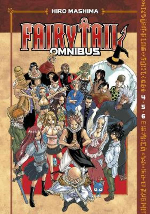 Fairy Tail Omnibus 2 (Vol. 4-6) by Hiro Mashima - 9798888771471