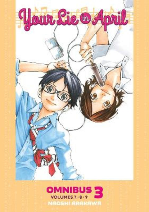 Your Lie in April Omnibus 3 (Vol. 7-9) by Naoshi Arakawa - 9798888772263