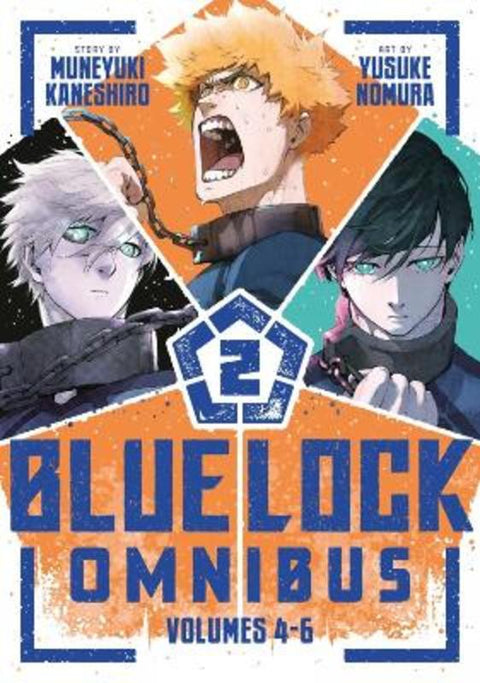Blue Lock Omnibus 2 (Vol. 4-6) by Muneyuki Kaneshiro - 9798888778227