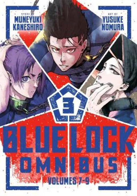 Blue Lock Omnibus 3 (Vol. 7-9) by Muneyuki Kaneshiro - 9798888778234