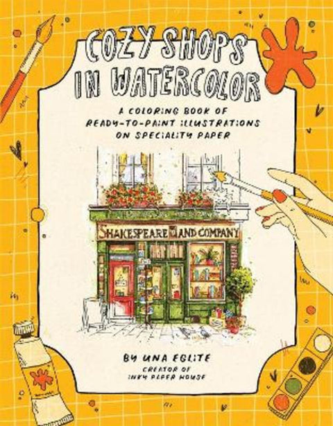 Cozy Shops in Watercolor by Una Eglite - 9798890033697