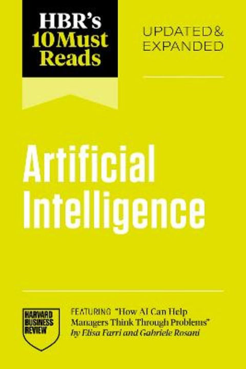 HBR's 10 Must Reads on Artificial Intelligence by Harvard Business Review - 9798892792820