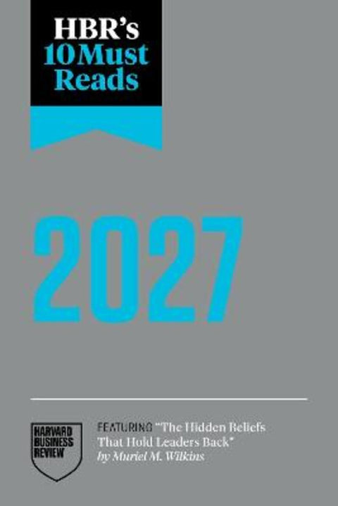 HBR's 10 Must Reads 2027 by Harvard Business Review - 9798892793742
