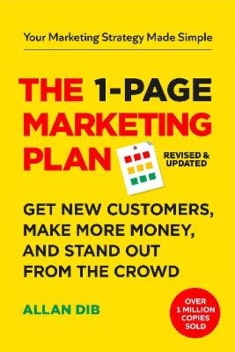 The 1-Page Marketing Plan by Allan Dib - 9798893311402