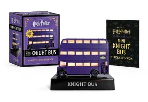 Harry Potter Mini Knight Bus Collectible Replica by Running Press - 9798894142234