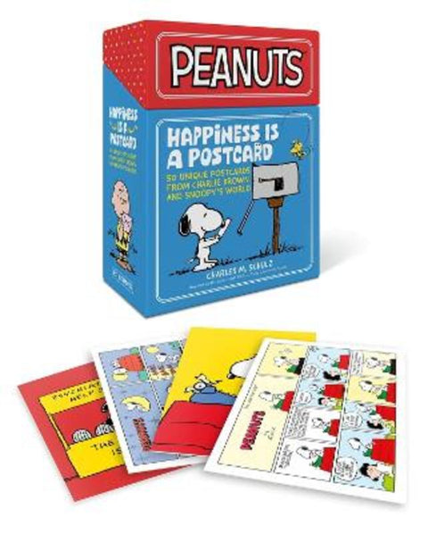 Peanuts: Happiness Is a Postcard from Charles Schulz - Harry Hartog gift idea