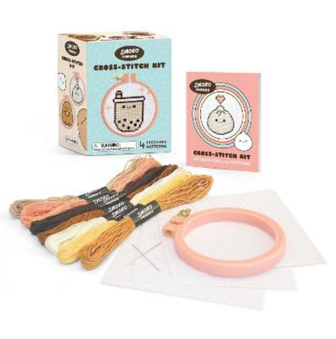 Smoko Friends Cross-Stitch Kit by Dennis Caetano - 9798894142487