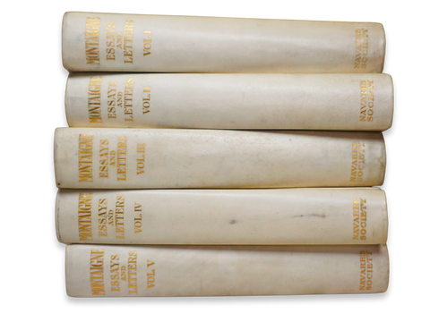 Essays of Montaigne (De Luxe Edition, First Copy Printed)