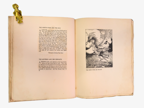 Aesop's Fables (Deluxe Illustrated Edition, Limited & Signed by Arthur Rackham)