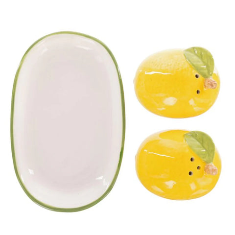 Limoncello Salt & Pepper Set