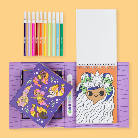 Mermaids and Friends Colour by Numbers