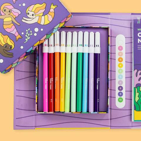 Mermaids and Friends Colour by Numbers