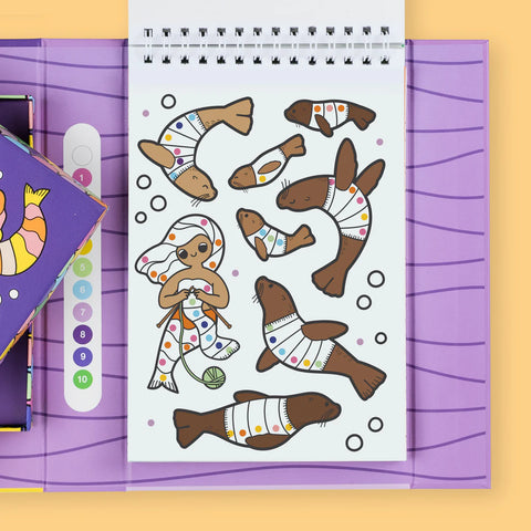 Mermaids and Friends Colour by Numbers