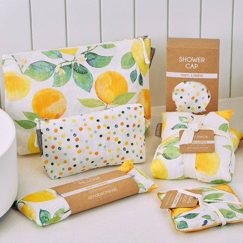 Amalfi Citrus Linen Drawer Sachet