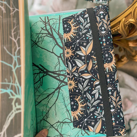 Astral Moonlight Fabric Dust Jacket Small