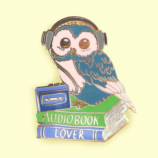 Audiobook Lover Lapel Pin