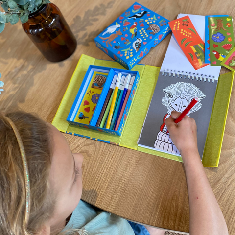 Colouring Set - Aussie Animals