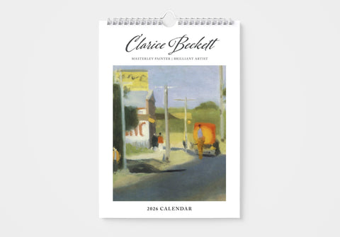 Clarice Beckett 2026 Wall Calendar