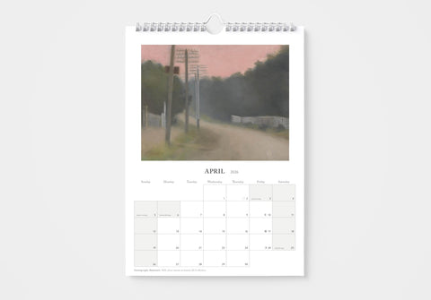 Clarice Beckett 2026 Wall Calendar