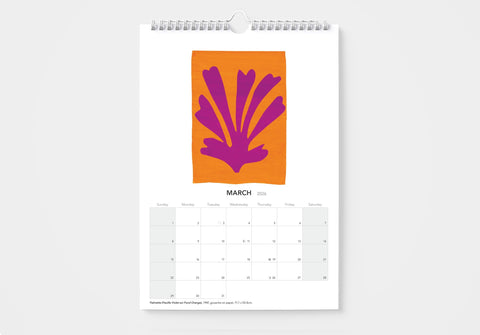 Henri Matisse 2026 Wall Calendar
