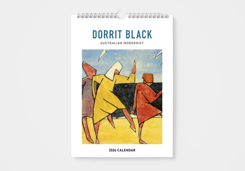Dorrit Black 2026 Wall Calendar