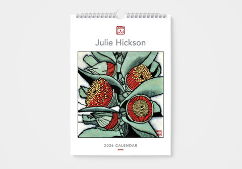 Julie Hickson Pod + Pod 2026 Wall Calendar
