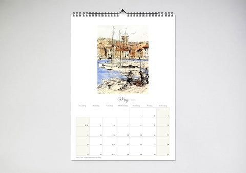 Margaret Olley Ink Drawings Calendar