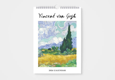 Vincent Van Gogh 2026 Wall Calendar