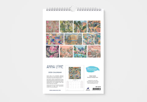 Anna Lohe 2026 Wall Calendar