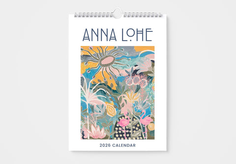 Anna Lohe 2026 Wall Calendar